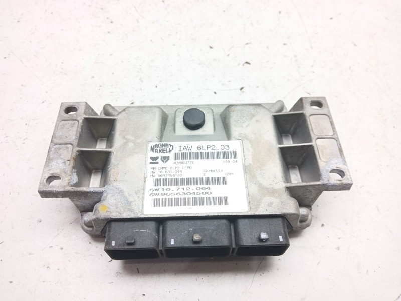 Recambio de centralita motor uce para peugeot 206 hatchback (2a/c) 1.4 16v referencia OEM IAM 9656304580  