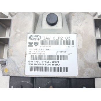 Recambio de centralita motor uce para peugeot 206 hatchback (2a/c) 1.4 16v referencia OEM IAM 9656304580  
