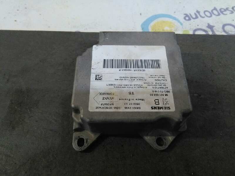 Recambio de centralita airbag para peugeot 307 (s1) xs referencia OEM IAM 9650109480 9650109480 