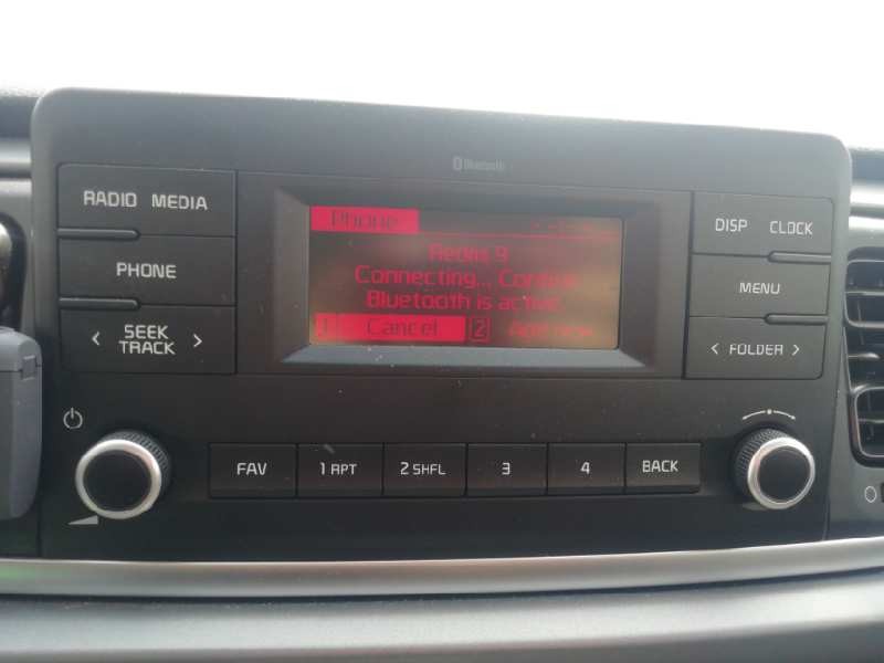 Recambio de sistema audio / radio cd para kia rio 1.0 t-gdi hybrid referencia OEM IAM   