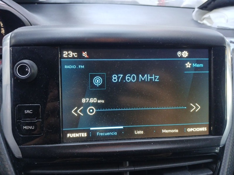 Recambio de pantalla multifuncion para peugeot 208 i (ca_, cc_) 1.5 bluehdi 100 referencia OEM IAM   