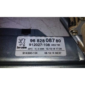 Recambio de elevalunas trasero izquierdo para peugeot 3008 style referencia OEM IAM 9682808780 6 PINES 