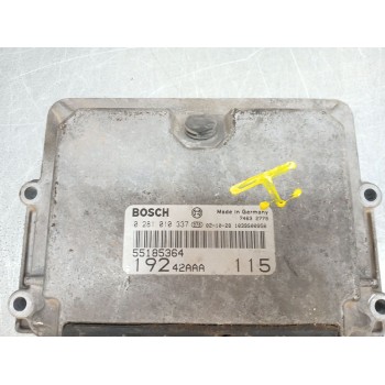 Recambio de centralita motor uce para fiat stilo (192_) 1.9 jtd (192_xe1a) referencia OEM IAM 0281010337 55185364 