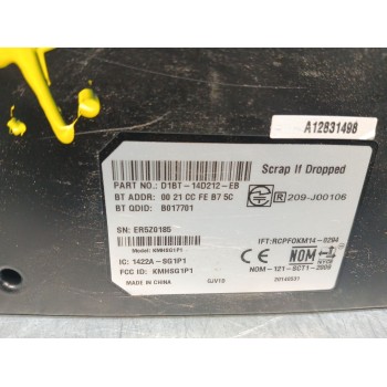 Recambio de modulo electronico para ford kuga (cbs) titanium referencia OEM IAM d1bt14d212eb  