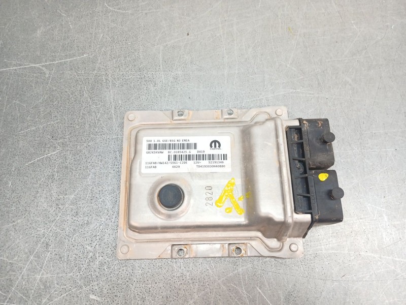 Recambio de centralita motor uce para fiat 500 (312_) 1.0 mild hybrid (312.ayd1b) referencia OEM IAM bc0185425g  