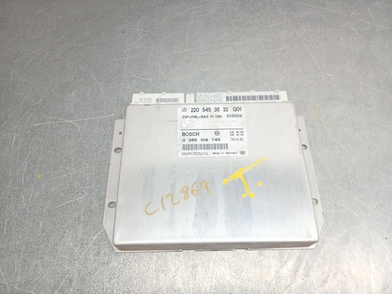 Recambio de centralita cambio automatico para mercedes-benz clase s (w220) berlina 350 (220.067) referencia OEM IAM 2205443532  