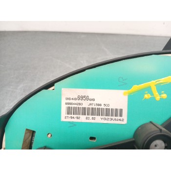 Recambio de cuadro instrumentos para peugeot 206 hatchback (2a/c) 2.0 hdi 90 referencia OEM IAM 9648095080  