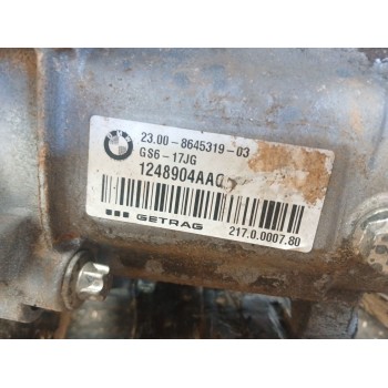 Recambio de despiece caja cambios para bmw 1 (f20) 116 d referencia OEM IAM 864531903 manual 6v 129.000KM
