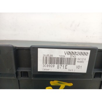 Recambio de cuadro instrumentos para volkswagen passat b6 (3c2) 2.0 tdi 16v referencia OEM IAM 3c0920871e  