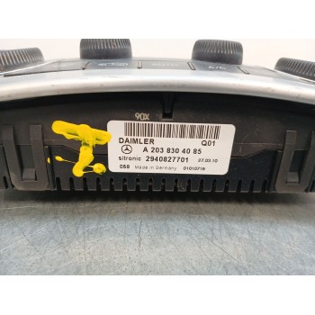 Recambio de mando climatizador para mercedes-benz clase clc (cl203) clc 160 blueefficiency (203.731) referencia OEM IAM a2038304