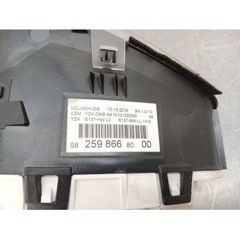 Recambio de cuadro instrumentos para peugeot 208 i (ca_, cc_) 1.5 bluehdi 100 referencia OEM IAM 982598668000  