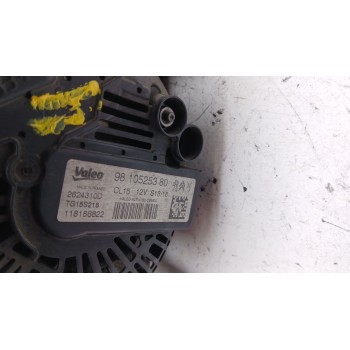 Recambio de alternador para peugeot 2008 i (cu_) 1.6 bluehdi 120 referencia OEM IAM 9810525380 / 1612458880 2624310d tg15s218