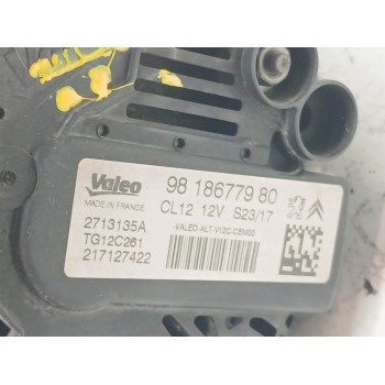Recambio de alternador para citroën c3 iii (sx) 1.2 vti 82 referencia OEM IAM 9818677980 / 1619607980 2713135a tg12c261
