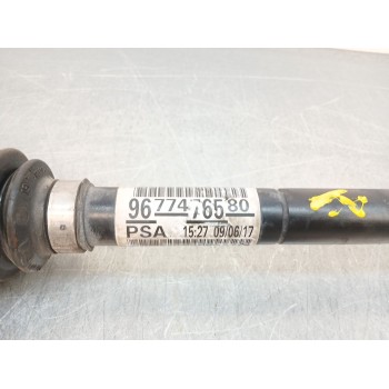 Recambio de transmision delantera izquierda para citroën c3 iii (sx) 1.2 vti 82 referencia OEM IAM 9803019580 / 1608732680  