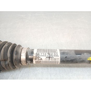 Recambio de transmision delantera derecha para citroën c3 iii (sx) 1.2 vti 82 referencia OEM IAM 9677476680 / 1611524080  