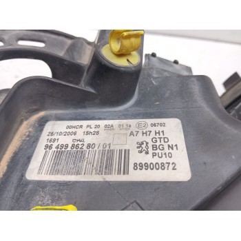 Recambio de faro izquierdo para peugeot 207/207+ (wa_, wc_) 1.4 referencia OEM IAM 9649986280 89900872 