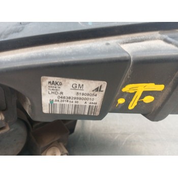 Recambio de faro derecho para opel combo furgoneta/monovolumen (x12) 1.3 cdti (b05) referencia OEM IAM 95526867 51909054 
