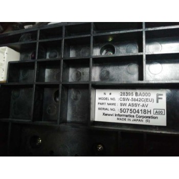 Recambio de mando calefaccion / aire acondicionado para nissan primera berlina (p12) line up referencia OEM IAM 28395BA000 50750