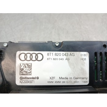 Recambio de mando climatizador para audi a4 ber. (b8) básico referencia OEM IAM 8t1820043ag  