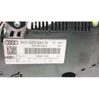 Recambio de cuadro instrumentos para audi a4 b8 avant (8k5) 2.0 tdi referencia OEM IAM 8k0920930n  
