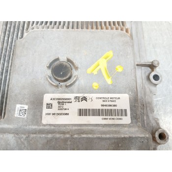 Recambio de centralita motor uce para citroën c3 iii (sx) 1.2 thp 110 referencia OEM IAM 9815023380  
