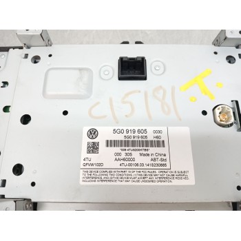 Recambio de sistema audio / radio cd para volkswagen golf vii lim. business bluemotion tech. referencia OEM IAM 5g0919605  