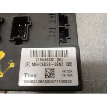 Recambio de modulo electronico para mercedes-benz clase cls (w219) 350 cgi (219.357) referencia OEM IAM 2115455232  