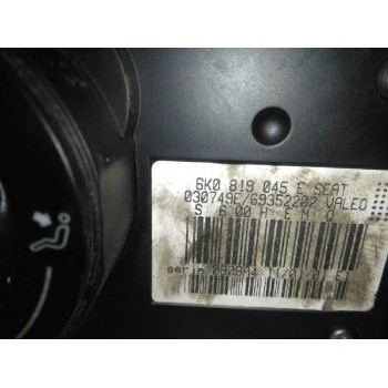 Recambio de mando calefaccion / aire acondicionado para seat ibiza (6k1) 1.9 tdi referencia OEM IAM 6K0819045E 6K0819045E 