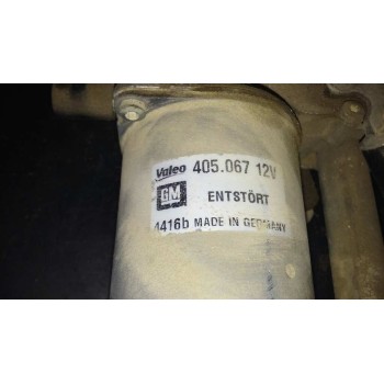 Recambio de motor limpia delantero para opel corsa d 1.3 dth referencia OEM IAM 405067  