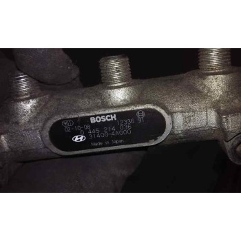 Recambio de rampa inyectora para kia sorento 2.5 crdi cat referencia OEM IAM 314004A000  BOSCH