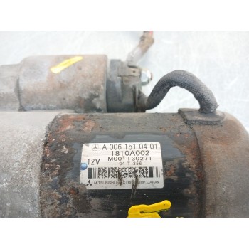 Recambio de motor arranque para smart forfour cdi (70kw) referencia OEM IAM a0061510401  