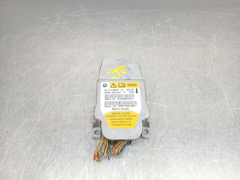 Recambio de centralita airbag para bmw serie 5 berlina (e60) 530d referencia OEM IAM 6577916055701  