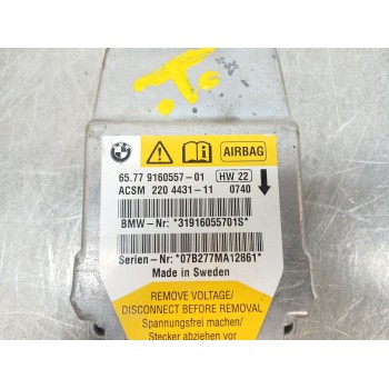 Recambio de centralita airbag para bmw serie 5 berlina (e60) 530d referencia OEM IAM 6577916055701  