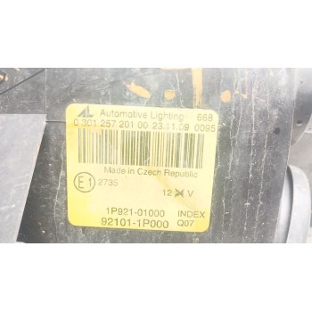 Recambio de faro izquierdo para kia venga (yn) 1.4 crdi 90 referencia OEM IAM 030125720100  
