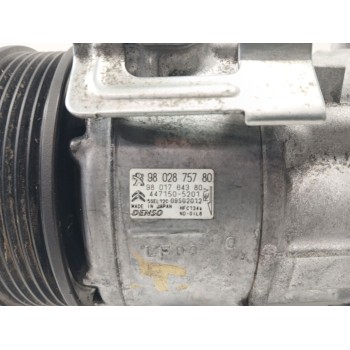 Recambio de compresor aire acondicionado para peugeot 3008 i monospace (0u_) 1.2 referencia OEM IAM 1611179980 / 9819714980  