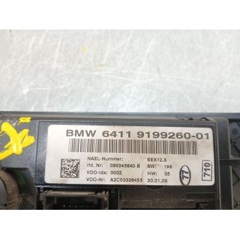Recambio de mando climatizador para bmw 3 touring (e91) 320 d referencia OEM IAM 6411919926001  