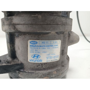 Recambio de compresor aire acondicionado para hyundai atos (mx) 1.0 i referencia OEM IAM 9770102310  