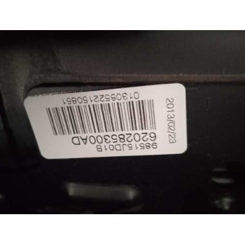 Recambio de kit airbag para nissan qashqai (j10) acenta referencia OEM IAM 98820BK50A CUPULA ROZADA SIN CINTURONES