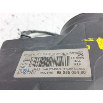 Recambio de faro izquierdo para peugeot 3008 i monospace (0u_) 1.2 referencia OEM IAM 6208N9 9805505480 88907701