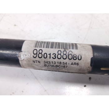 Recambio de transmision delantera derecha para citroën c3 ii (sc_) 1.0 vti 68 referencia OEM IAM 9801388680  