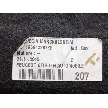 Recambio de bandeja trasera para peugeot 3008 i monospace (0u_) 1.2 referencia OEM IAM 8337EL 96843207ze 