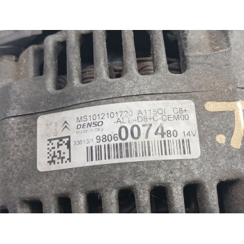 Recambio de alternador para citroën c3 ii (sc_) 1.0 vti 68 referencia OEM IAM 9806007480  
