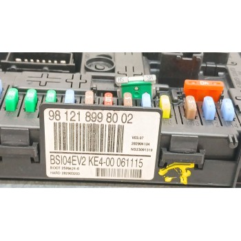 Recambio de centralita bsi para peugeot 3008 i monospace (0u_) 1.2 referencia OEM IAM 9812189980  