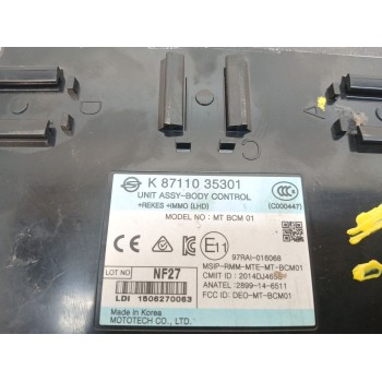 Recambio de modulo electronico para ssangyong tivoli limited 4x2 referencia OEM IAM K8711035301 9711035301 