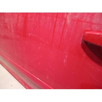 Recambio de puerta delantera izquierda para opel corsa d innovation referencia OEM IAM  ROJO 3P CON MOLDURA