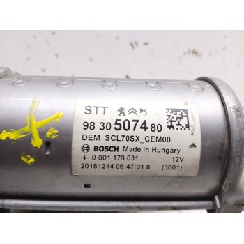 Recambio de motor arranque para peugeot 2008 (--.2013) allure referencia OEM IAM 9830507480 0001179031 1638463780