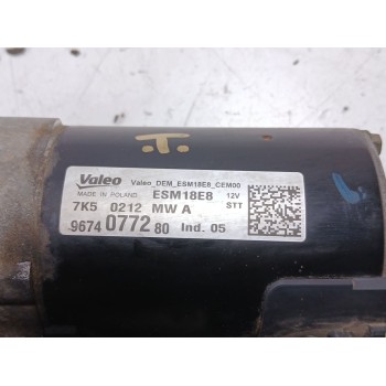 Recambio de motor arranque para peugeot 3008 i monospace (0u_) 1.2 referencia OEM IAM VERE8501 9674077280 