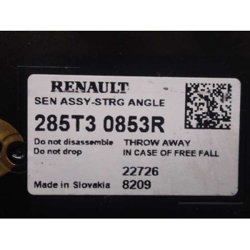 Recambio de sensor para renault megane iv grandtour limited referencia OEM IAM 285T30853R DE ANGULO DE GIRO 