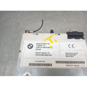 Recambio de sistema audio / radio cd para bmw x3 (e83) xdrive 20d referencia OEM IAM 6512917524302  