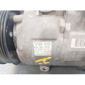 Recambio de compresor aire acondicionado para seat ibiza iii (6l1) 1.9 tdi referencia OEM IAM 6q0820803d  